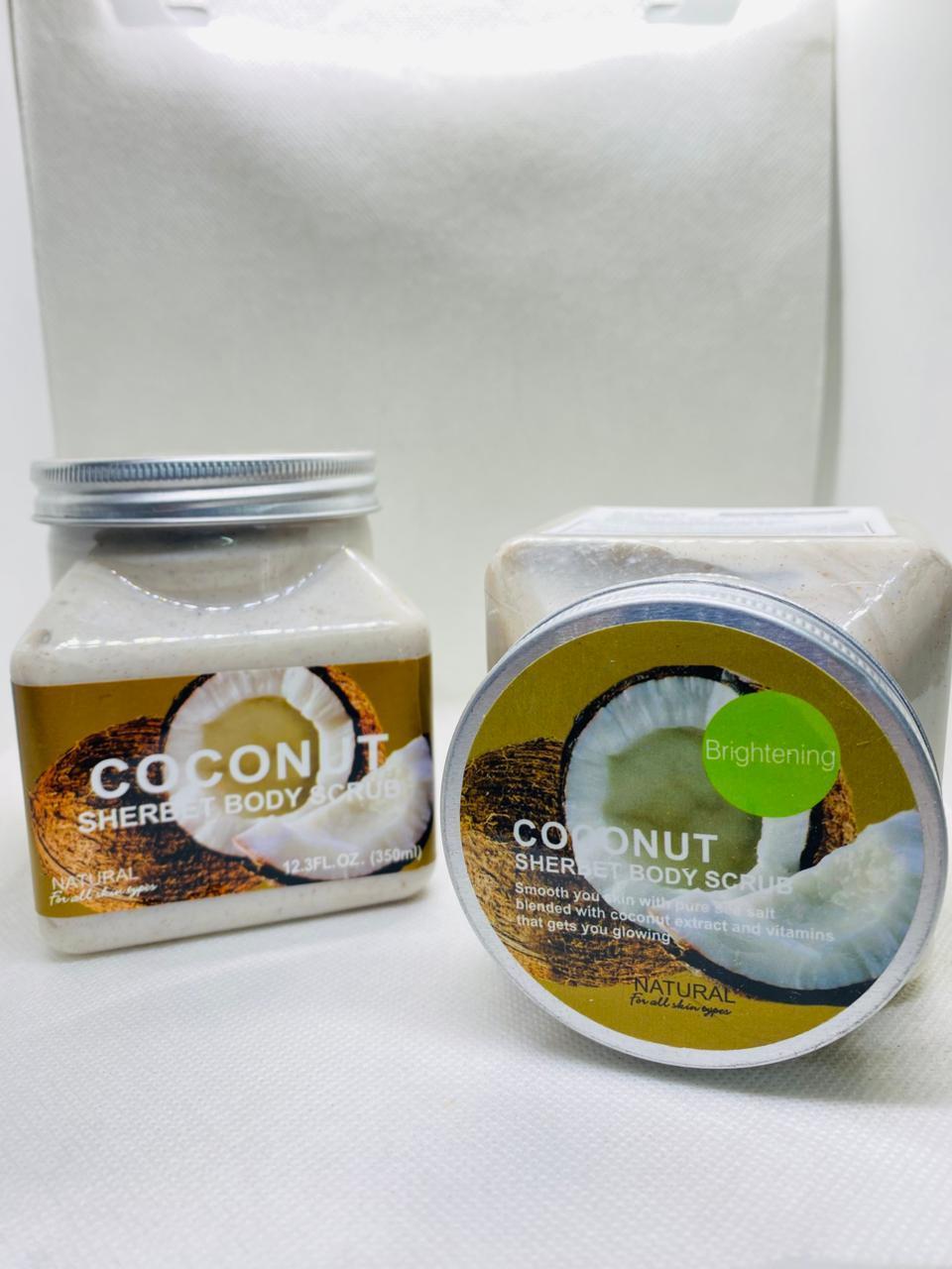 Cocount Body Scrub Exfoliator - 350 ml for All Skin Types