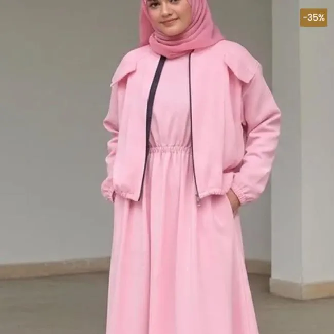 2 Pcs Women's Stitched Jersey Plain Co-Ord Set