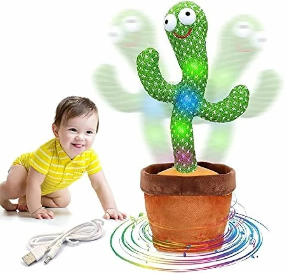 Girl's Plush Dancing Cactus