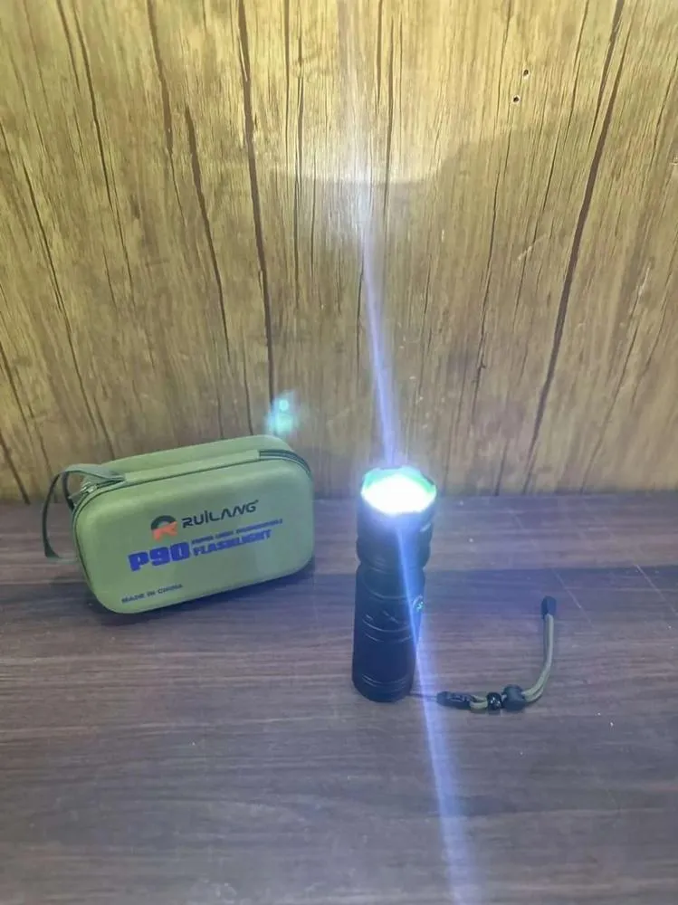 Rechargeable Flashlight 2Km Range