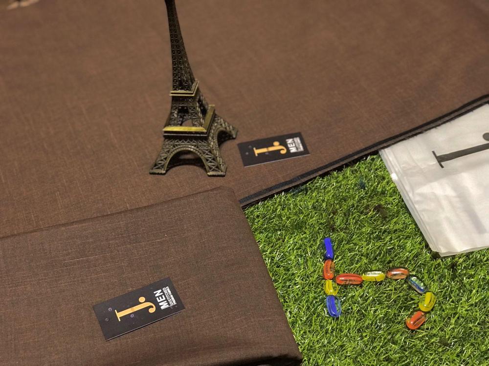 Men's Unstitched Wash And Wear Plain Suit