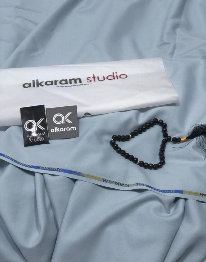 Men's Unstitched Wash And Wear Plain Suit