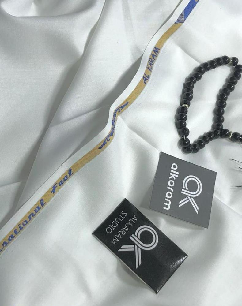 Men's Unstitched Wash And Wear Plain Suit