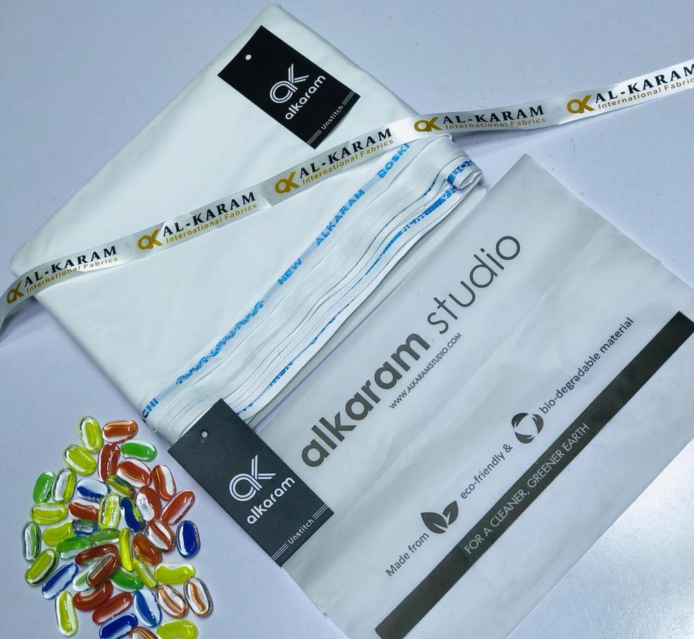 Men’s Unstitched Wash And Wear Plain Suit