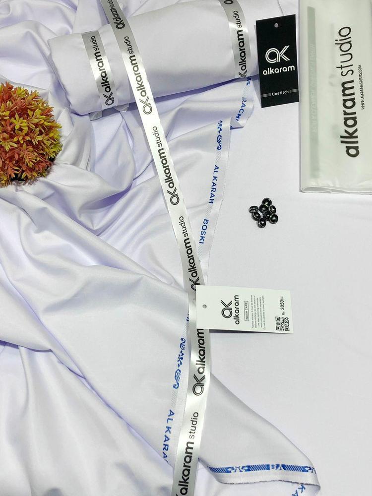 Men’s Unstitched Wash And Wear Plain Suit