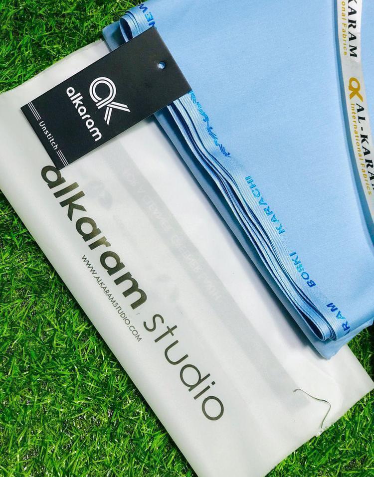 Men’s Unstitched Wash And Wear Plain Suit