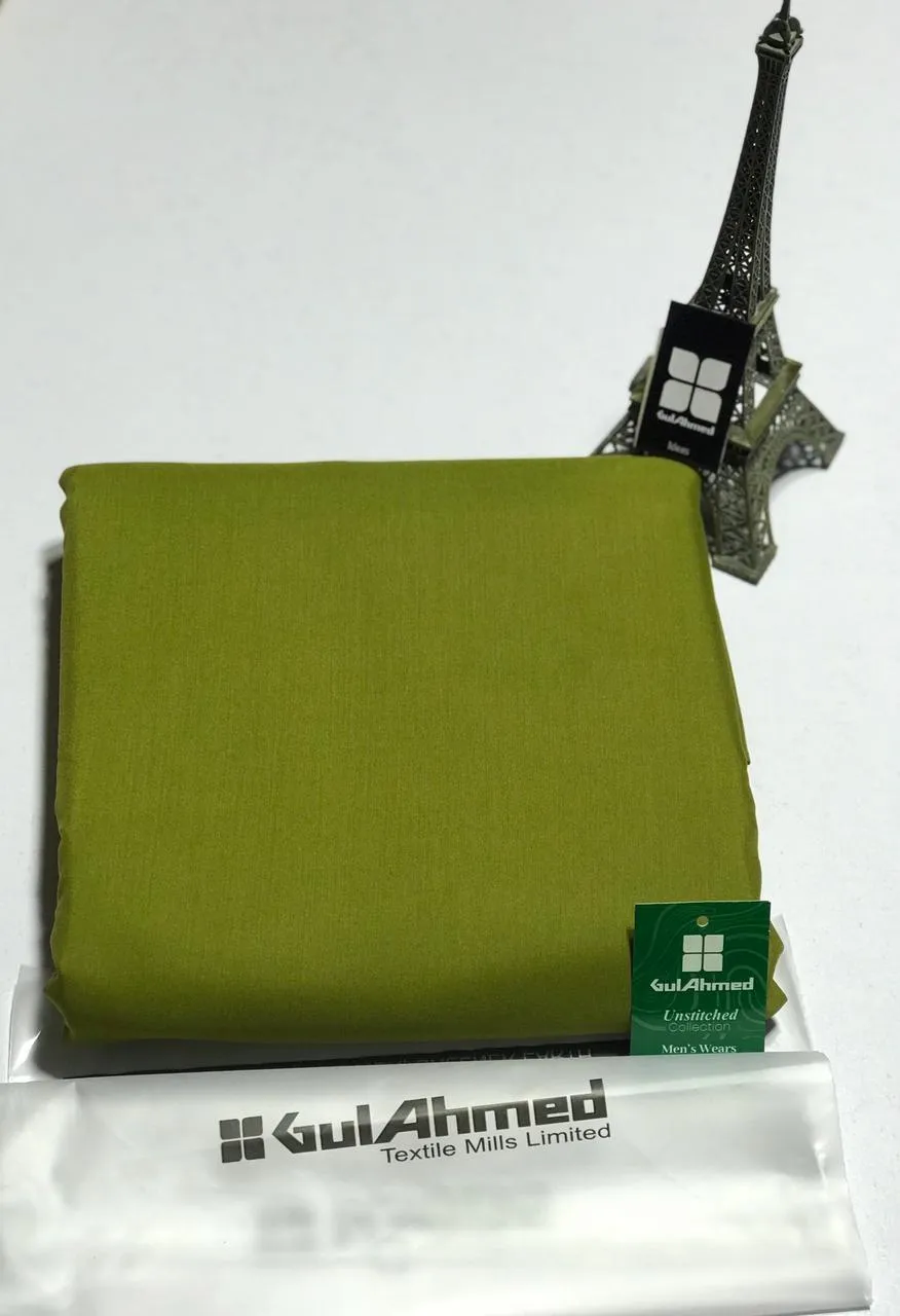 Men’s Unstitched Wash And Wear Plain Suit