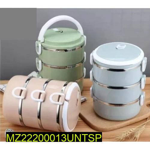 3 Tier Insulated Tiffin Box with Vaccum Seal  