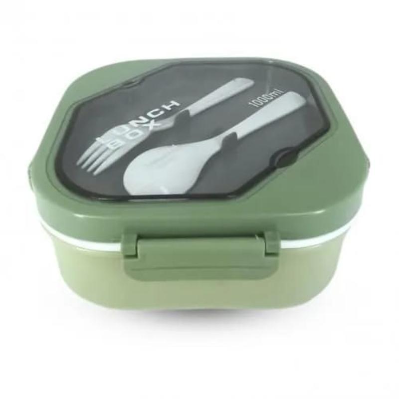  Lunch Box With Spoon And Fork For Many Meals - 1000ml