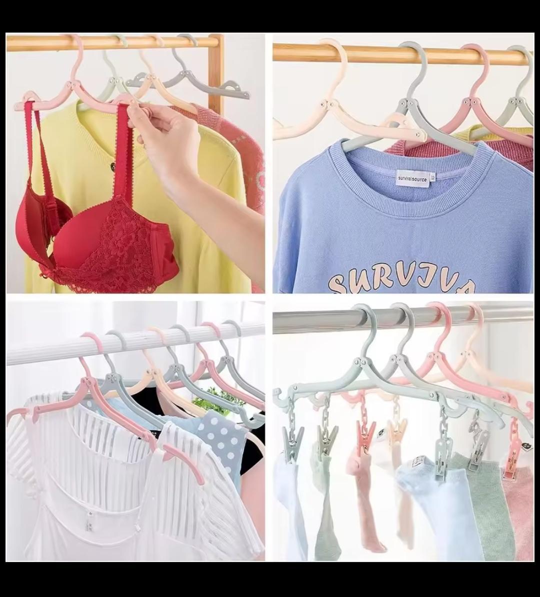Compact And Easy To Use Hanger - 2 Pcs Multicolor Storage Solution