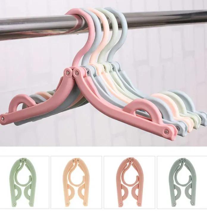 5 Pcs Multicolor Hangers - Affordable And Practical Solution For Hanger Storage