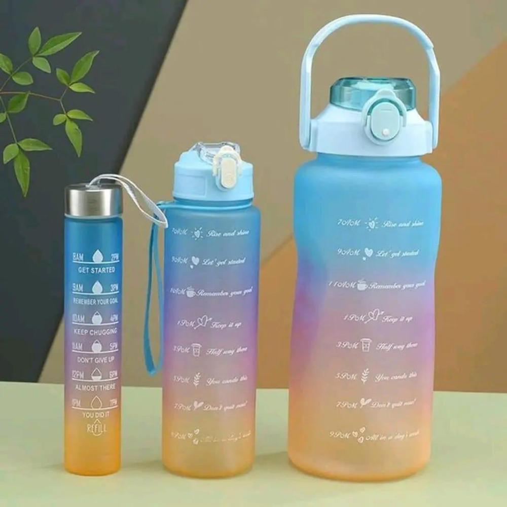 3 Pcs Water Bottle