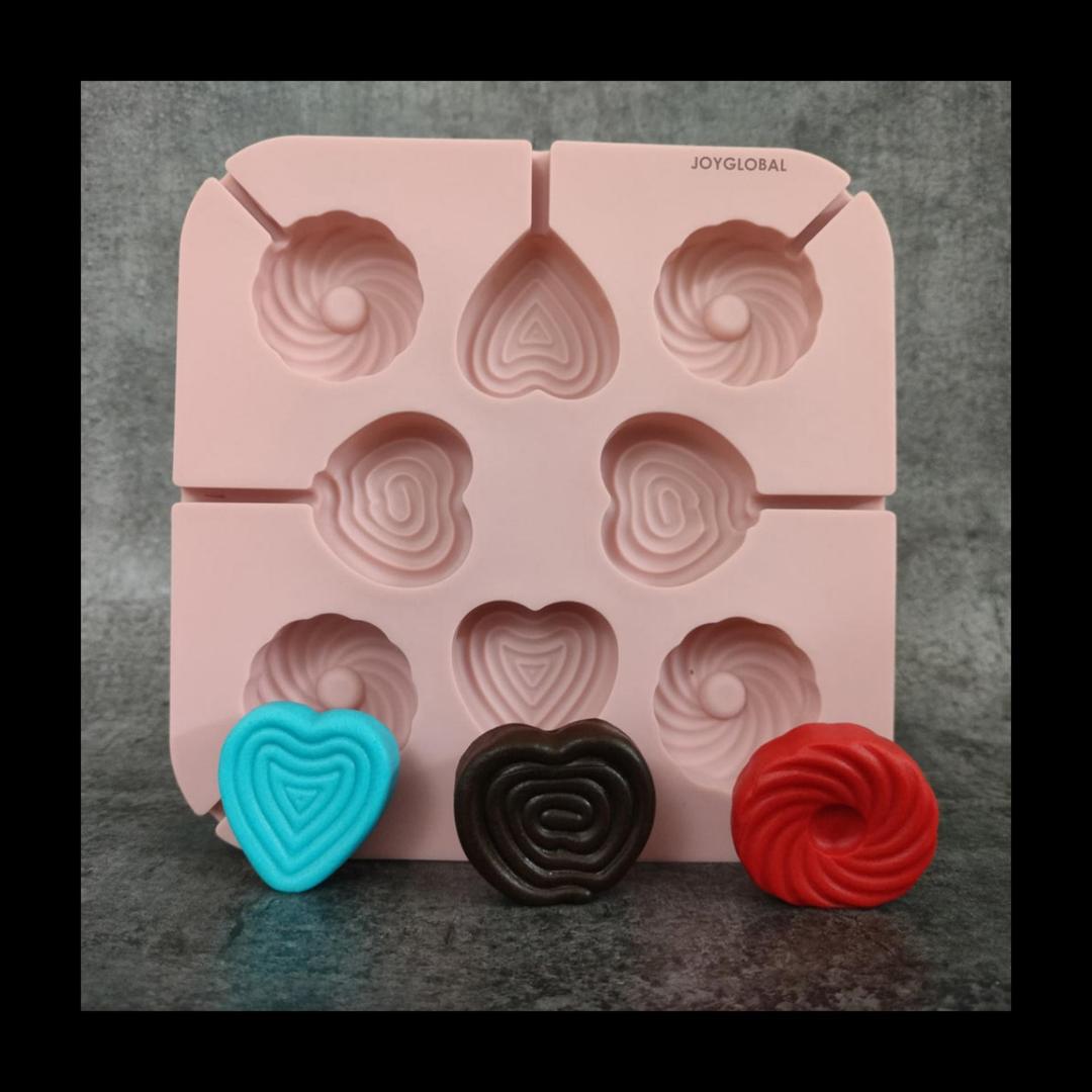 Durable Silicone Rubber Mould - 2 Pcs for Versatile Kitchen Use
