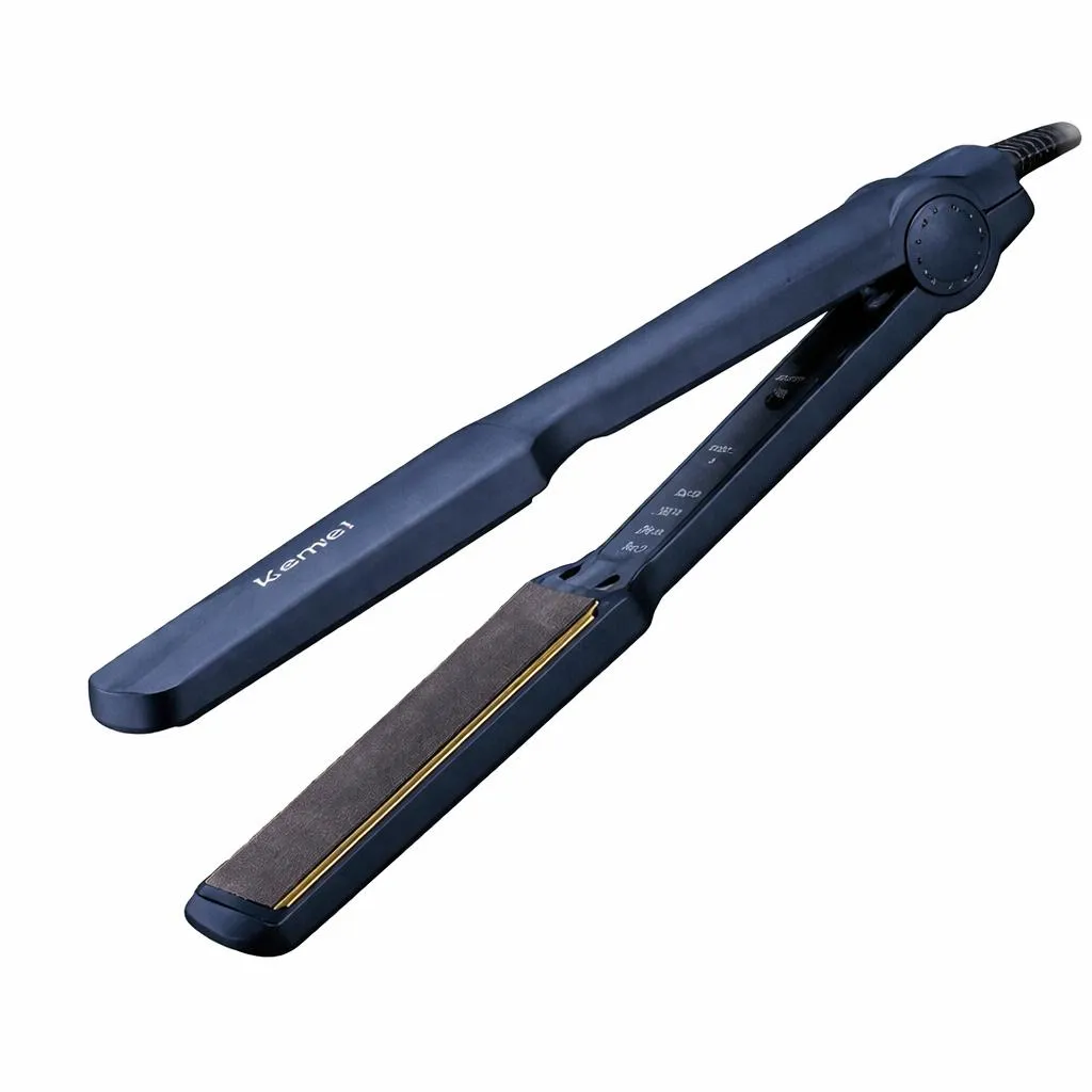 Black Hair Crimper for Home Salon Style Waves 350g