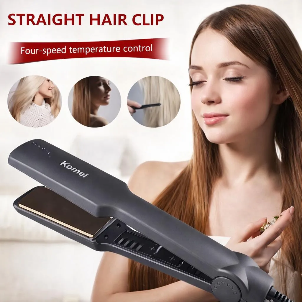 Black Hair Crimper for Home Salon Style Waves 350g