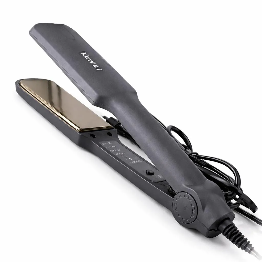 Black Hair Crimper for Home Salon Style Waves 350g