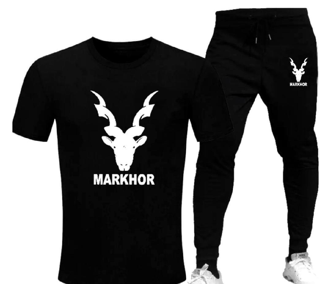 2 Pcs Men's Dri Fit Printed Track Suit