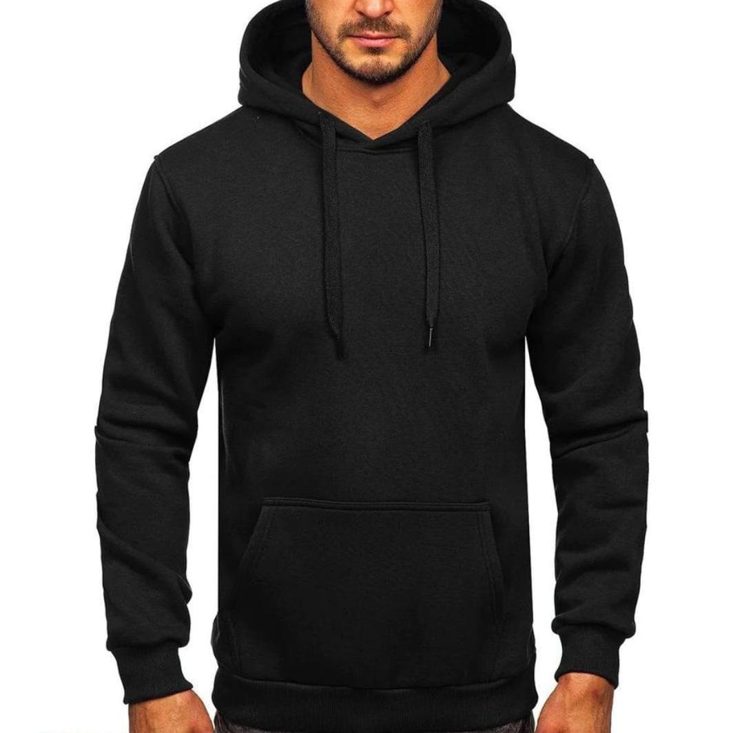 Men's Graphic Sublimation Hoodie - 1 Pc in Black