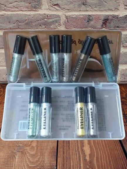 Glitter Eye Shades, Pack Of 10