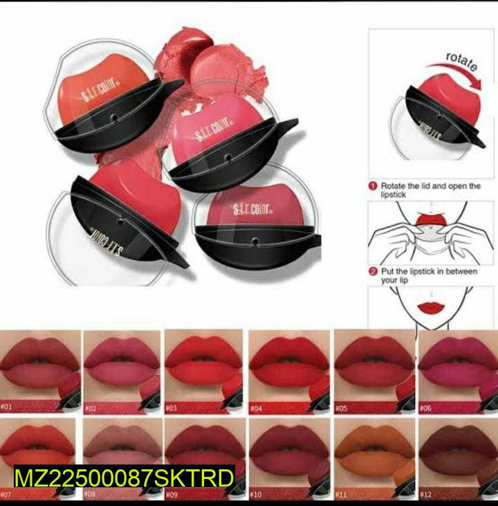 Set of 12 Lipsticks