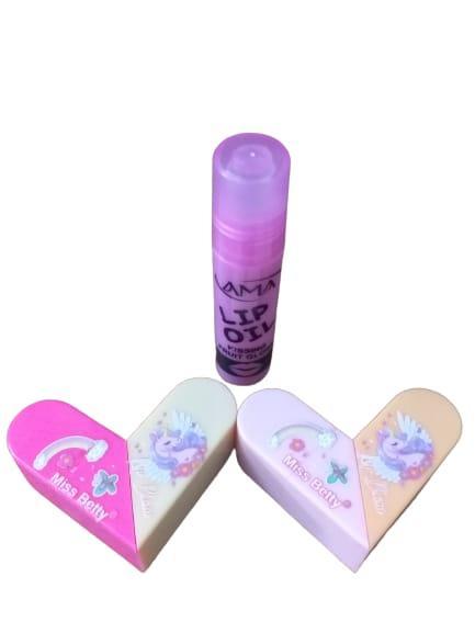 2 In 1 Lipstick And Balm With Lips Oil, Pack Of 3