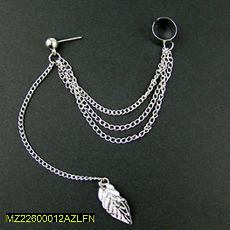 Trendy Silver Earcuffs for Women Party Eid Fashion Jewelry