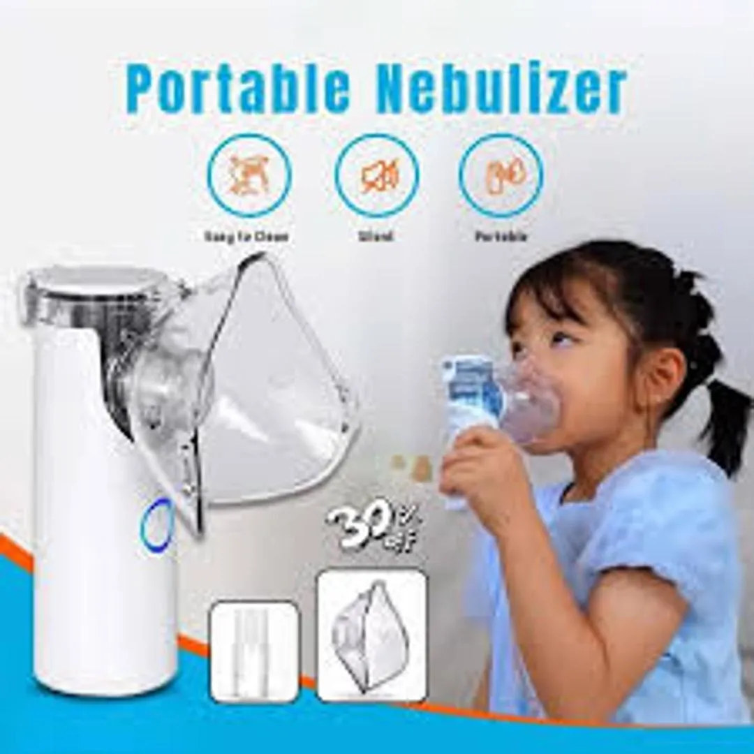 Portable Mesh Nebulizer for Cough Fever Asthma Relief