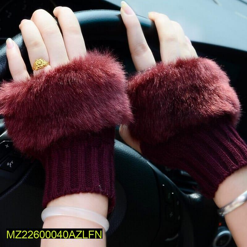 Women's Fur Gloves