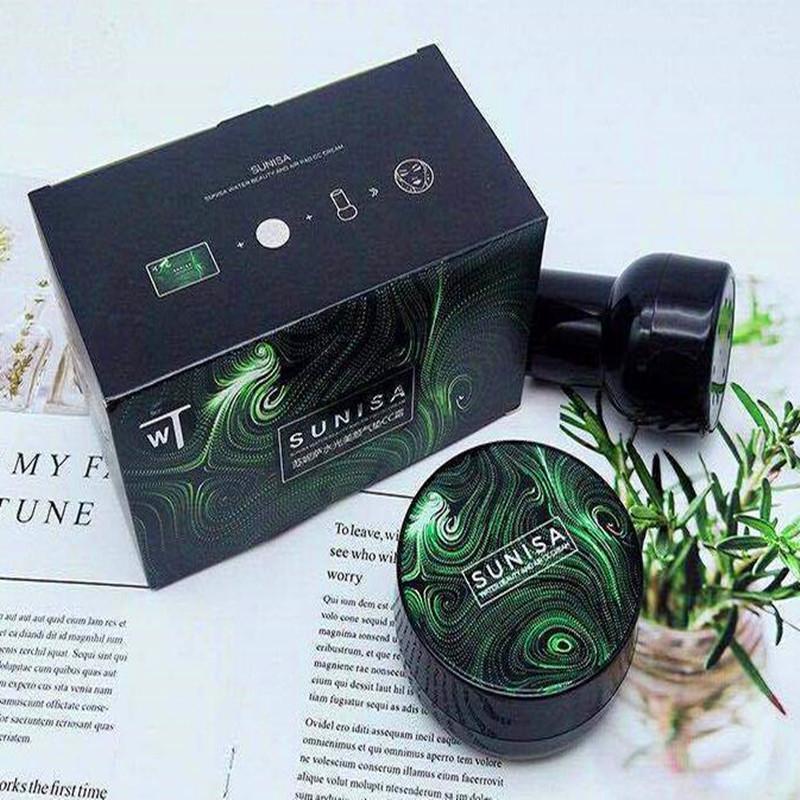 Sunisa Air Cushion CC Cream 24Hr Full Coverage Black Green