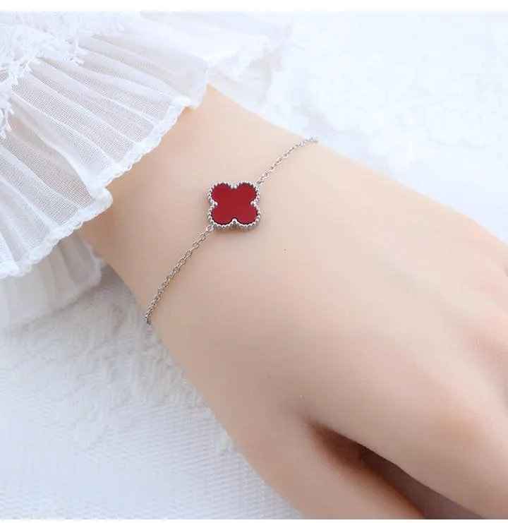 1 Pc Clover Design Charm Bracelet