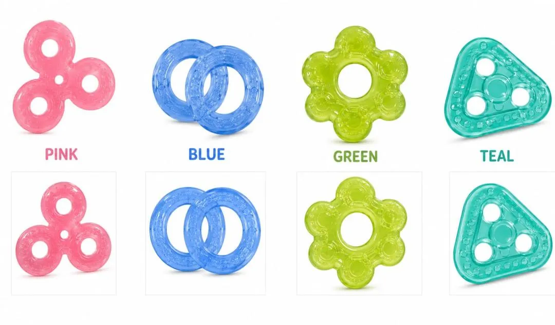 Baby Teethie Silicone Sensory Toy for 3M+