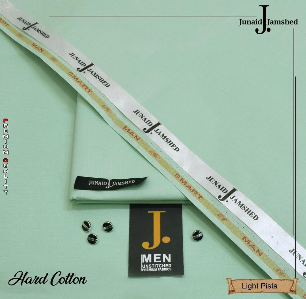 Men’s Unstitched Cotton Plain Suit