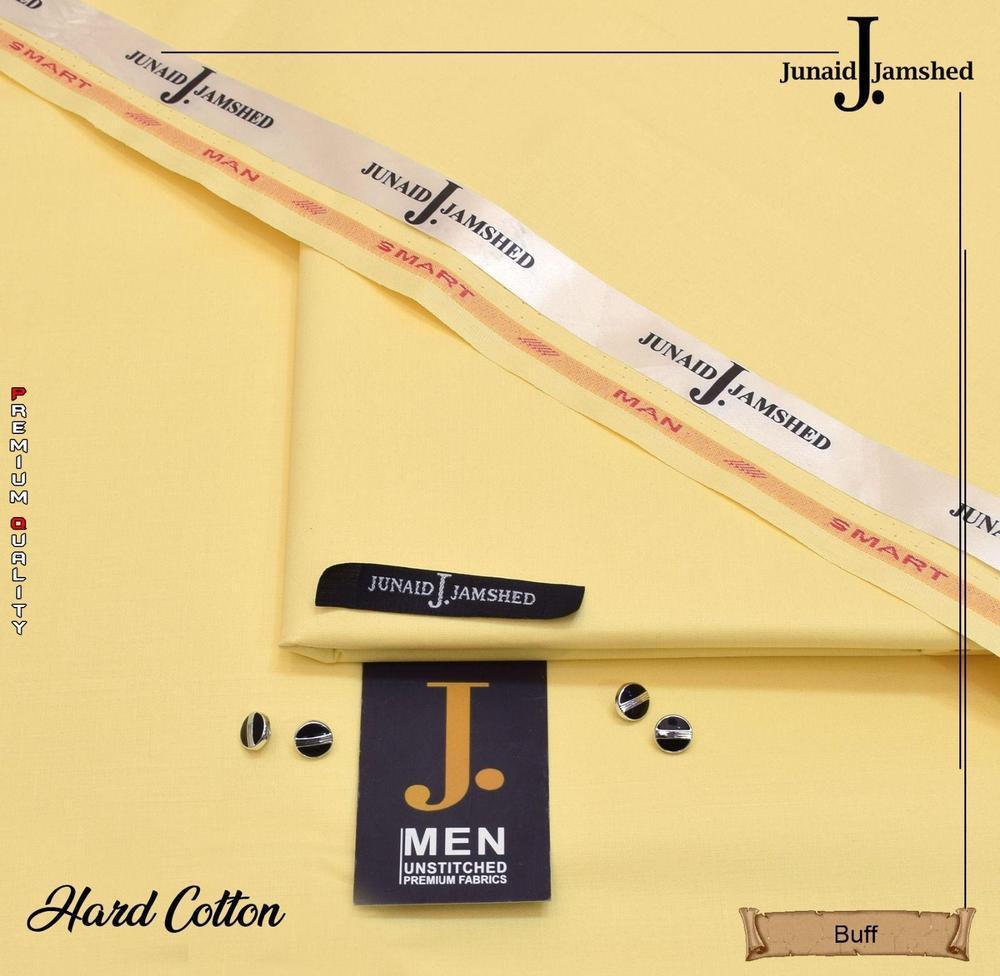 Men’s Unstitched Cotton Plain Suit