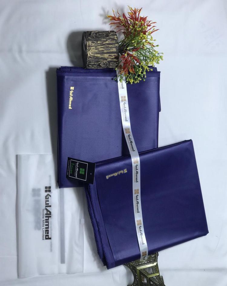 Men’s Unstitched Cotton Sotton Plain Suit