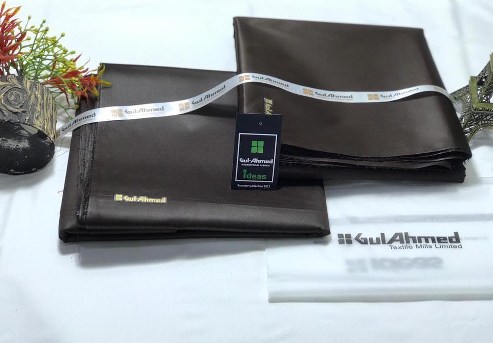 Men’s Unstitched Cotton Sotton Plain Suit