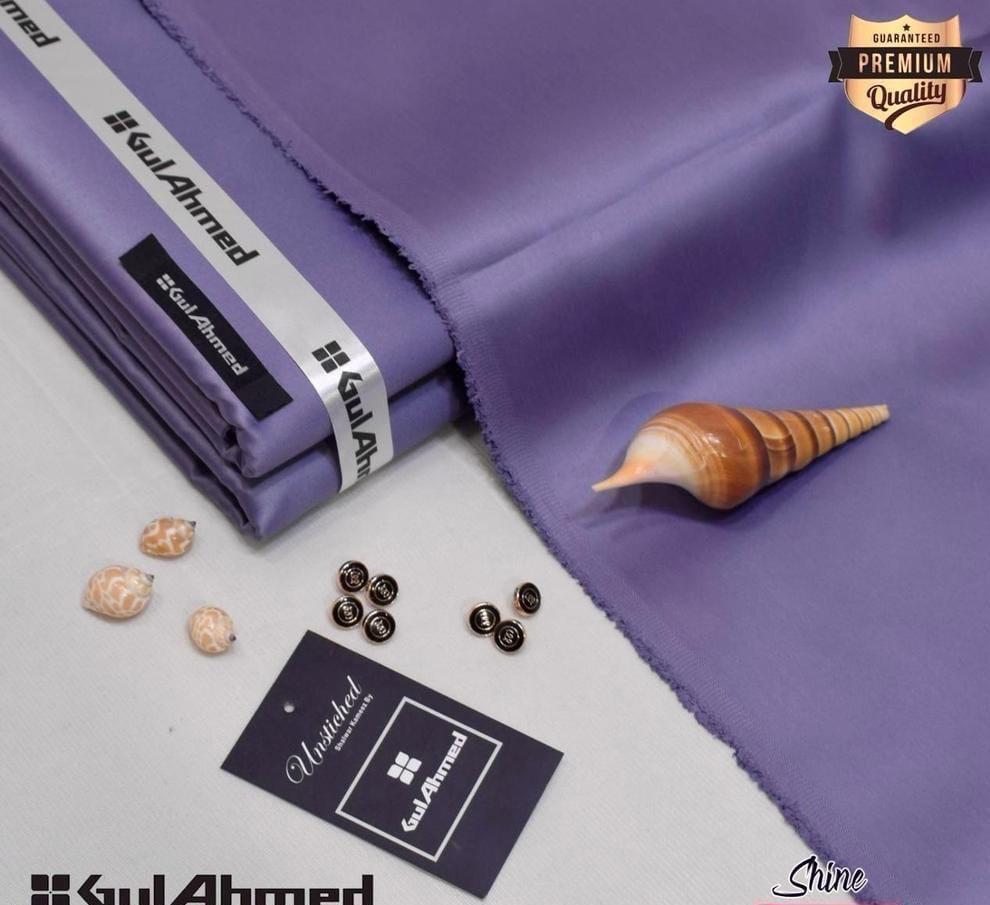 Men’s Unstitched Cotton Sotton Plain Suit