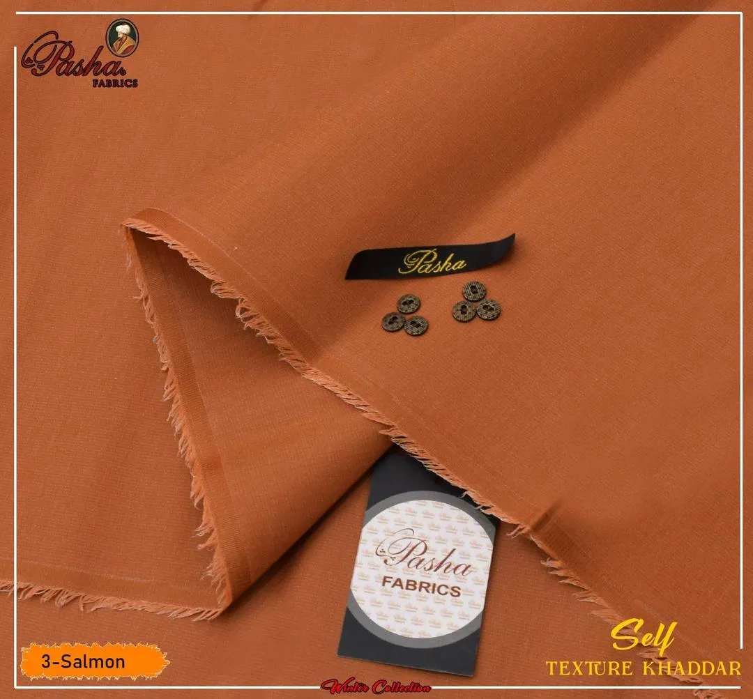 Men’s Unstitched Khaddar Textured Suit