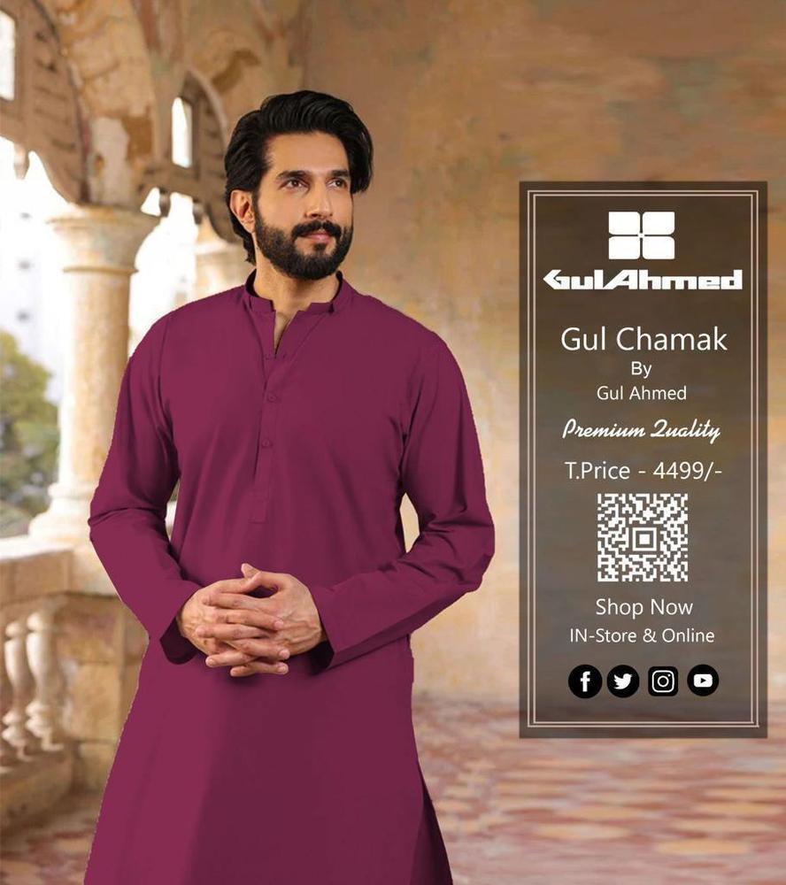 Men’s Unstitched Silk Plain Suit