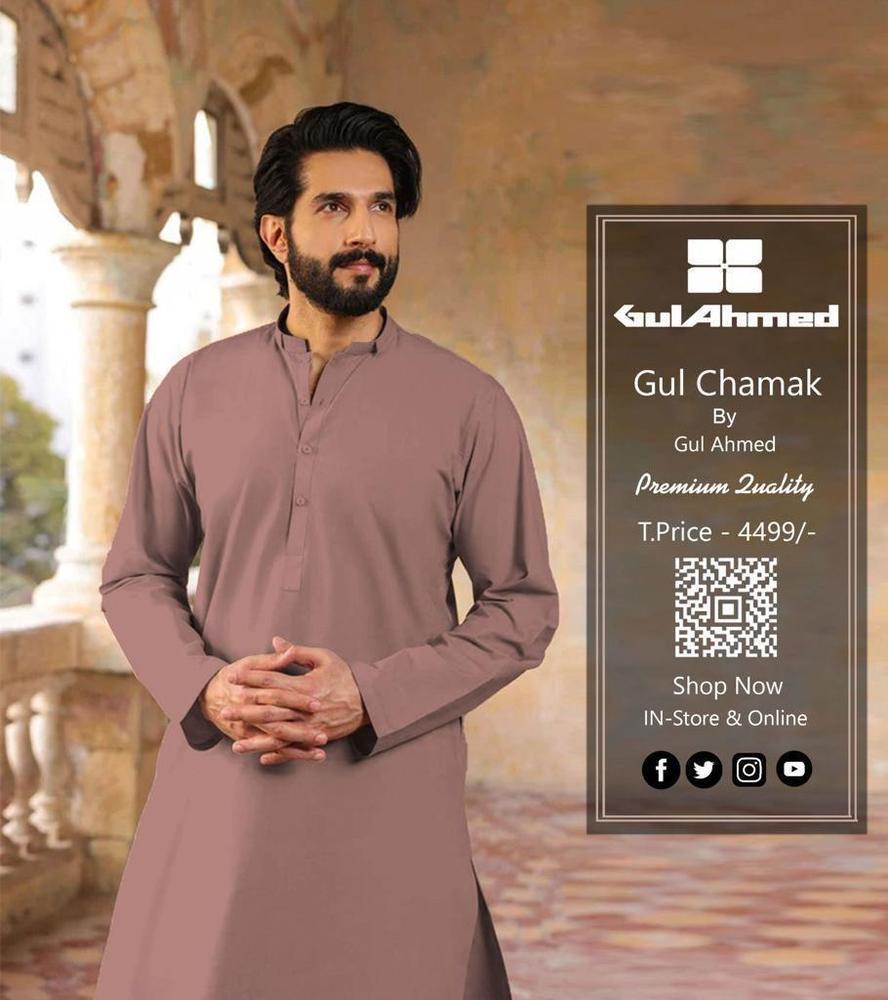 Men’s Unstitched Silk Plain Suit