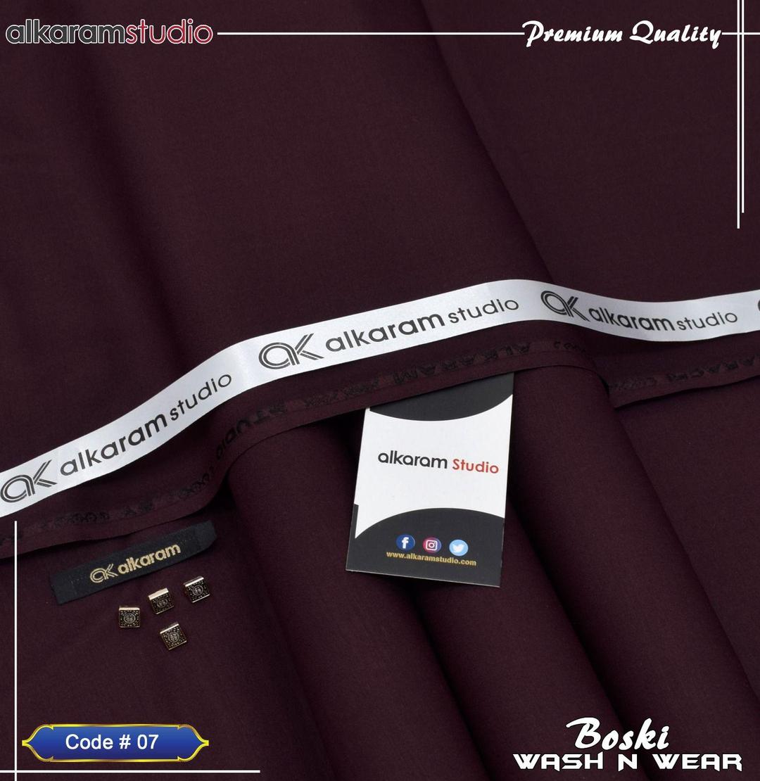 Men’s Unstitched Boski Plain Suit