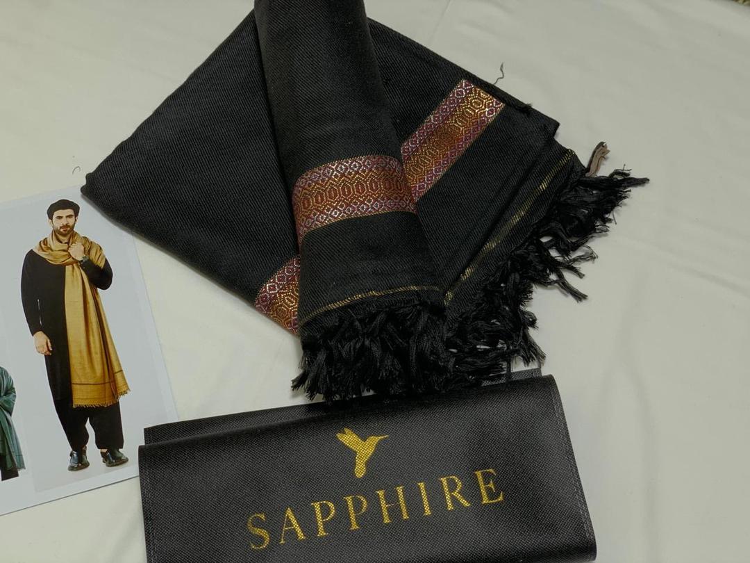 1 Pc Men's Wool Shawl