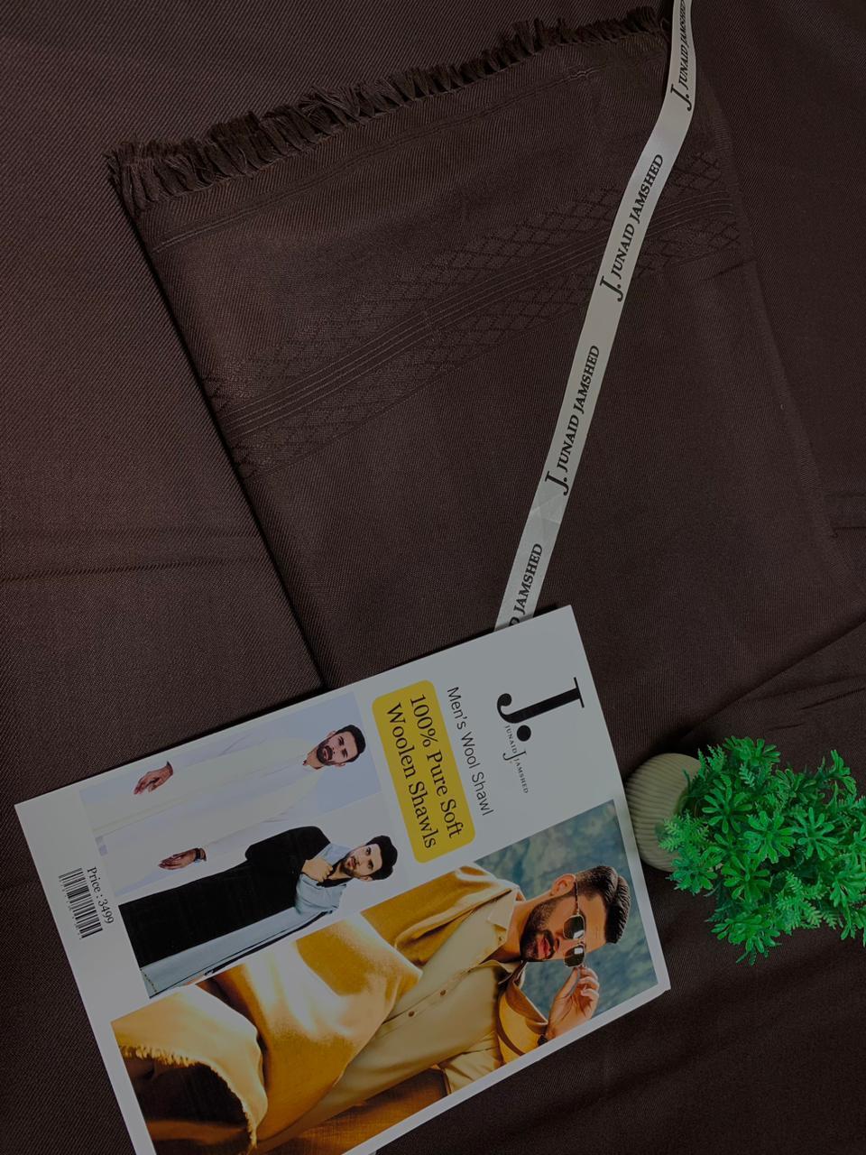 1 Pc Men's Pure Wool Shawl