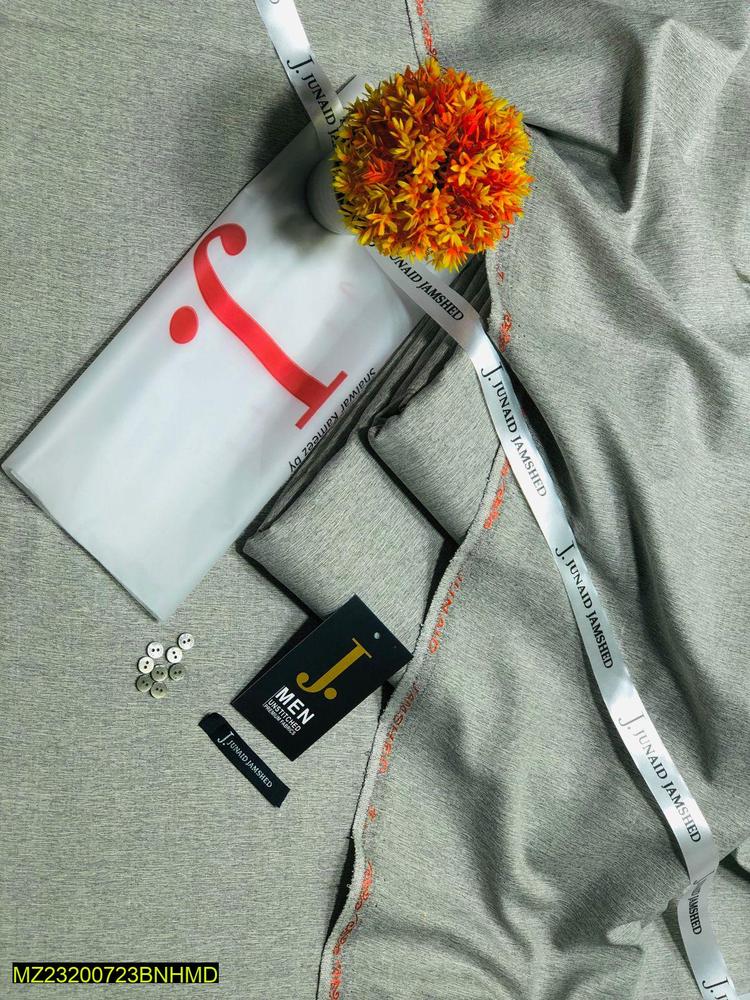 Men's Unstitched Wash And Wear Plain Suit