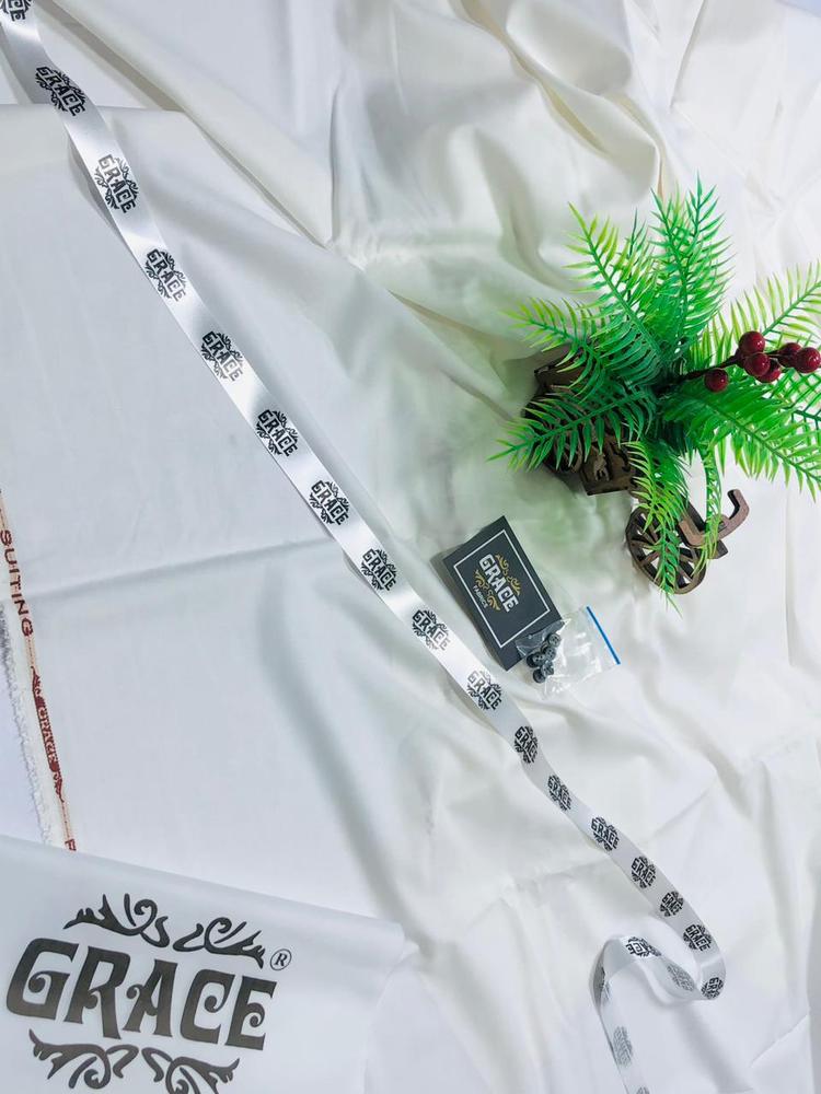 Men's Unstitched Wash And Wear Plain Suit