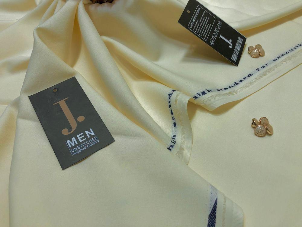 Men’s Unstitched Wash And Wear Plain Suit