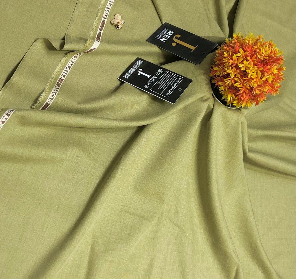 Men’s Unstitched Wash And Wear Plain Suit