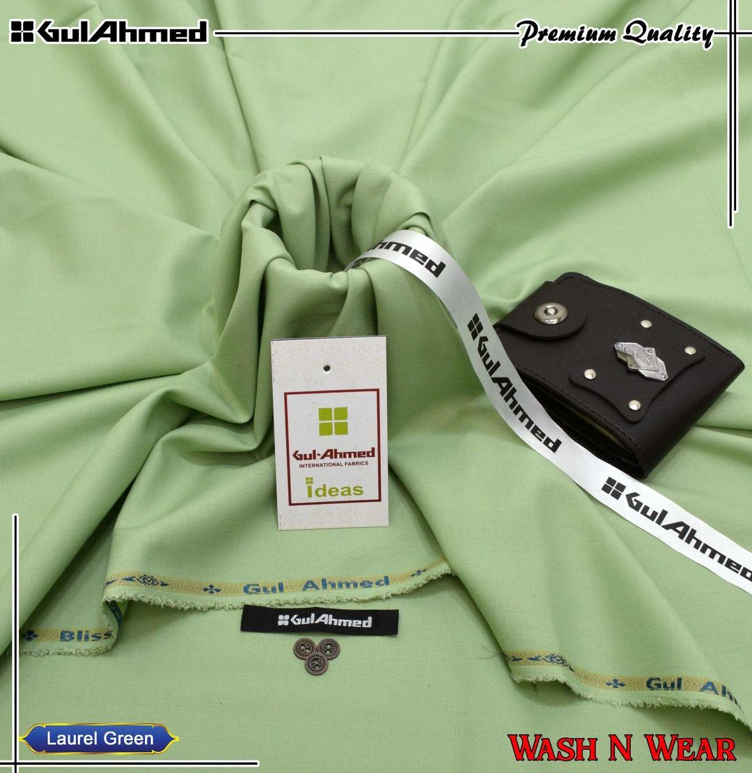 Men’s Unstitched Wash And Wear Plain Suit