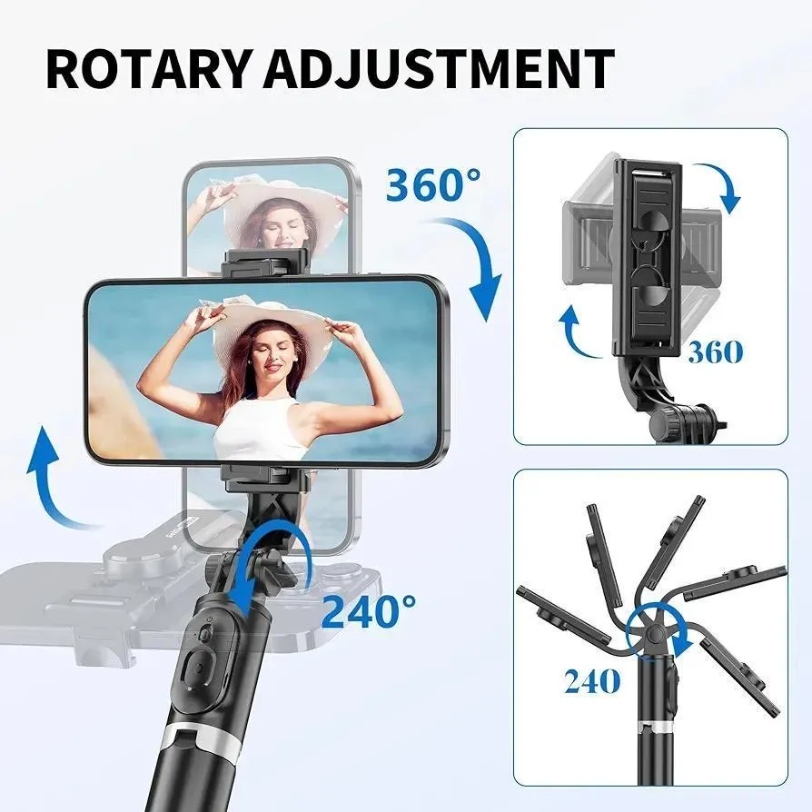 3-in-1 Wireless Selfie Stick Tripod with Remote R1