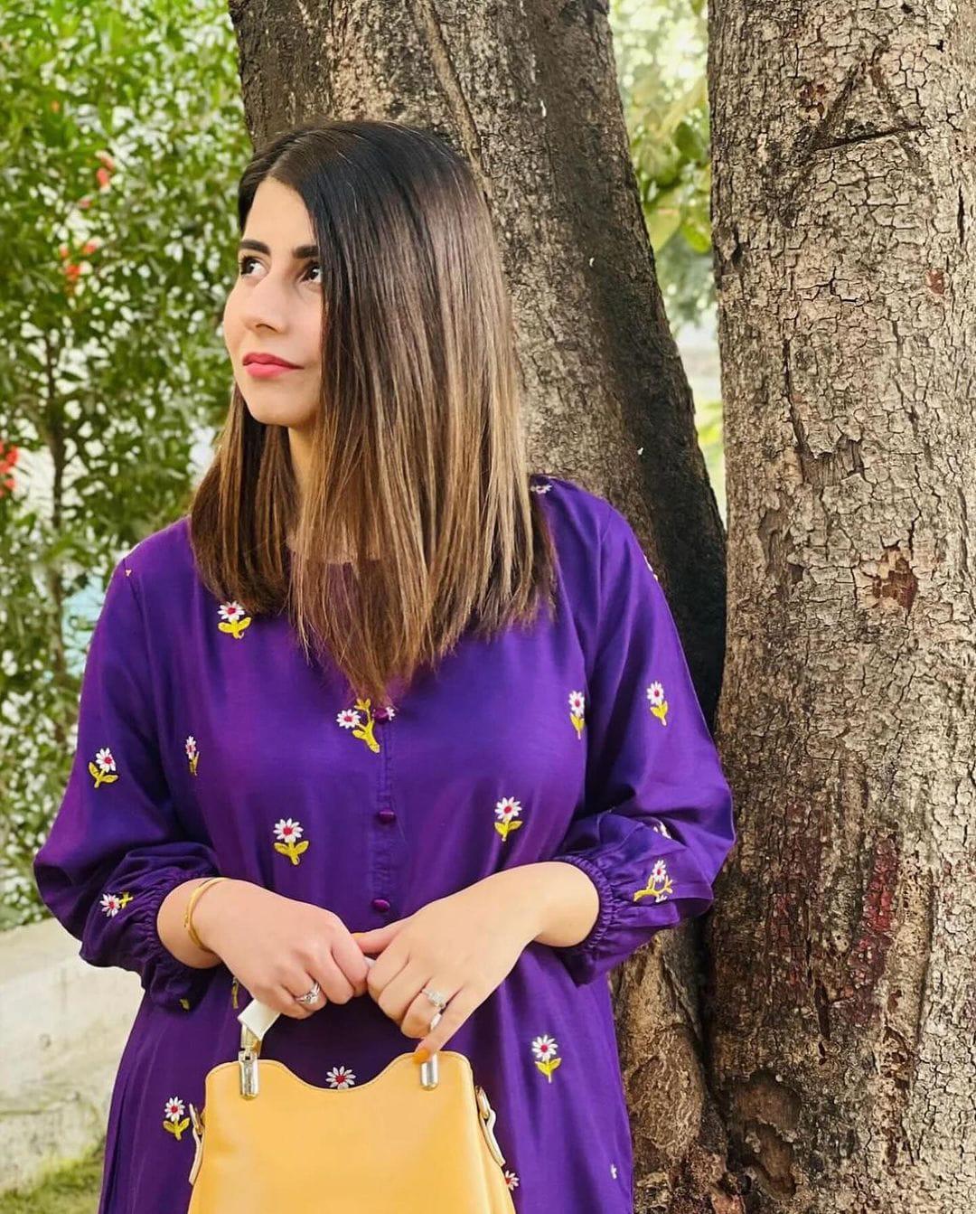 2 Pcs Women's Stitched Embroidered Shirt And Trouser