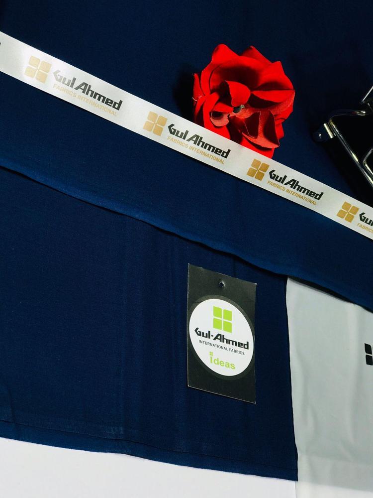 Men’s Unstitched Cotton Plain Suit